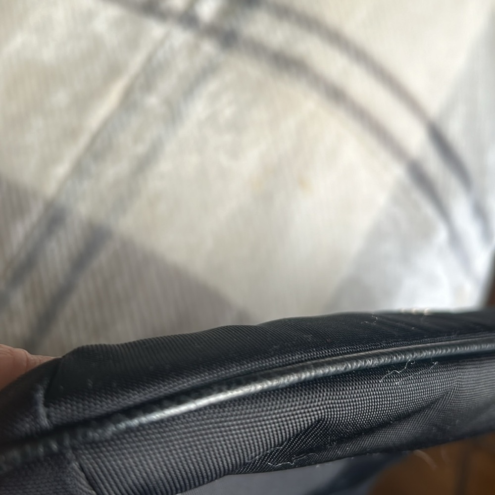 Black nylon coach crossbody - Picture 5 of 6